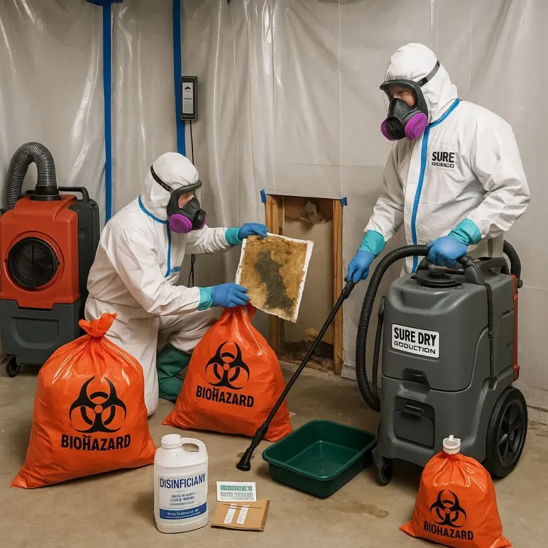 Contaminated Water Handling Protocols process in Cameron County, TX