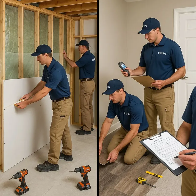 Repairs and Reconstruction process in Cameron County, TX