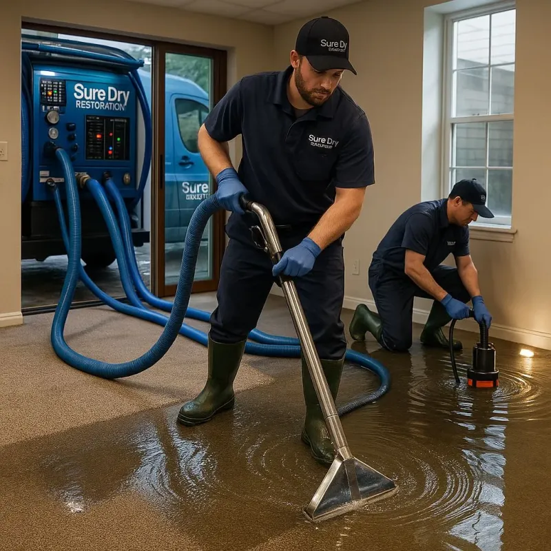 Water Extraction and Removal process in Cameron County, TX